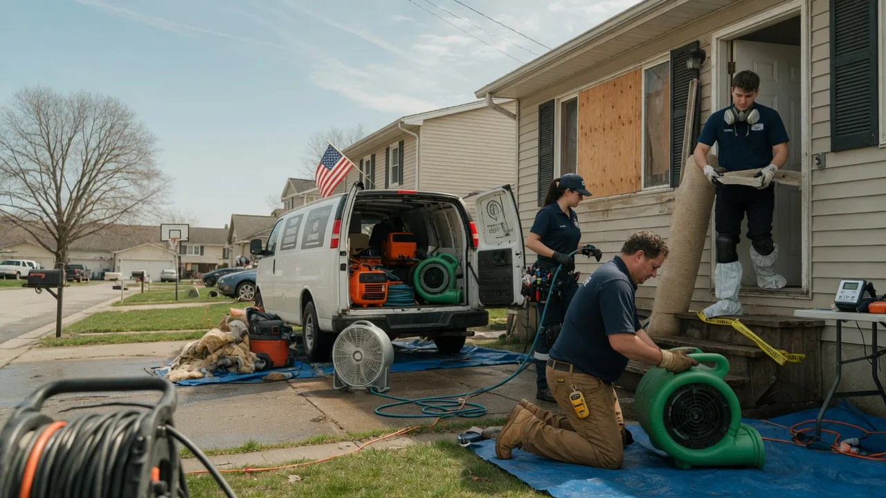 Water Damage Restoration in Morning Sun, IA near me
